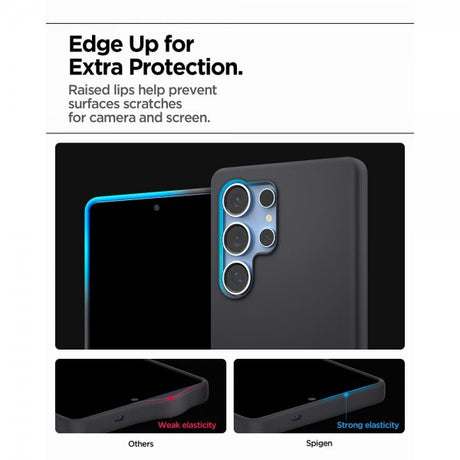 Spigen Samsung Galaxy S25 Ultra Kuori Silicone Fit MagFit Musta