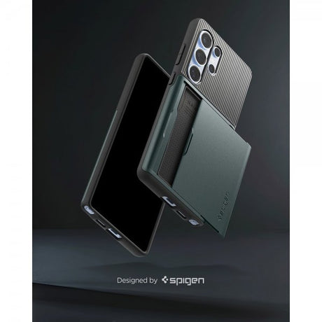 Spigen Samsung Galaxy S25 Ultra Kuori Slim Armor CS Abyss Green