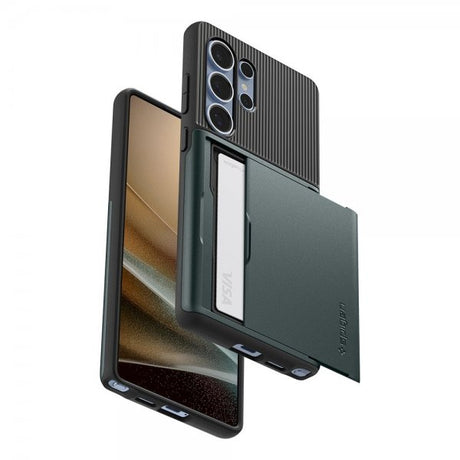 Spigen Samsung Galaxy S25 Ultra Kuori Slim Armor CS Abyss Green