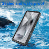Redpepper Samsung Galaxy S25 Ultra Kuori Vedenkestävä IP68 Musta