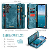 CaseMe Samsung Galaxy S26 -kotelo, 008-sarja, irrotettava kuori, sininen