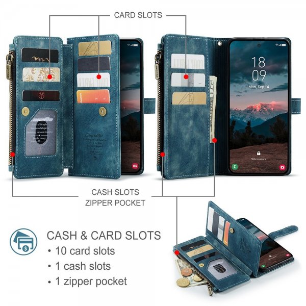 CaseMe Samsung Galaxy S26 -kotelo C30-sarja sininen