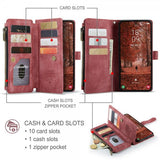 CaseMe Samsung Galaxy S26 -kotelo, C30-sarja, punainen