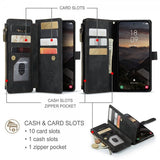 CaseMe Samsung Galaxy S26 -kotelo C30 Series Musta