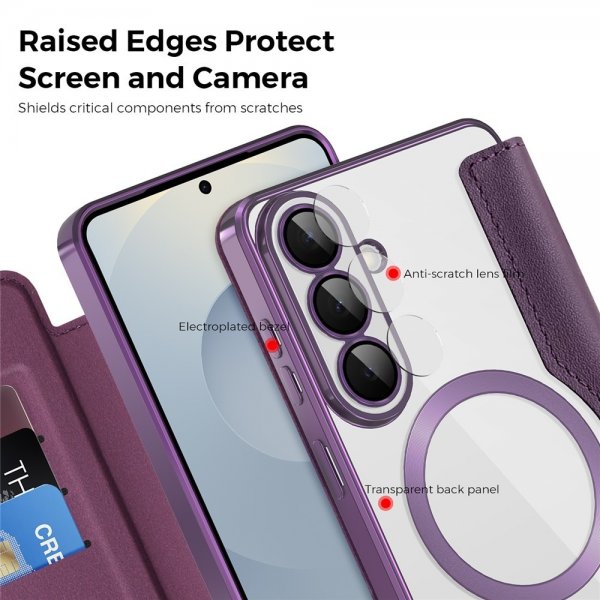 Samsung Galaxy S26 Suojakotelo MagSafe Violetti