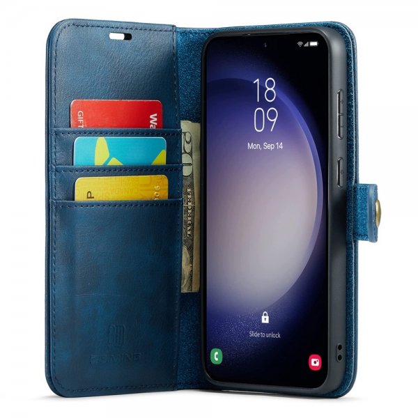 Dg.Ming Samsung Galaxy S26 -kotelo irrotettavalla kuorella sininen