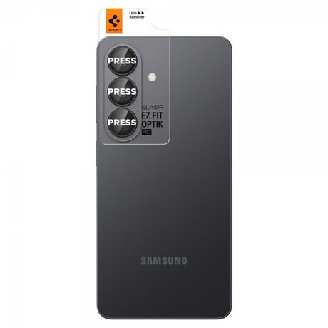Spigen Samsung Galaxy S26 Kamerasuojus GLAS.tR EZ Fit Optik Pro 2-pakkaus Musta