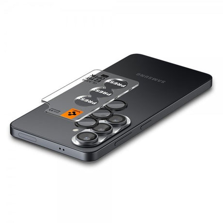 Spigen Samsung Galaxy S26 Kamerasuojus GLAS.tR EZ Fit Optik Pro 2-pakkaus Musta