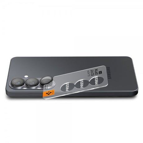 Spigen Samsung Galaxy S26 Kamerasuojus GLAS.tR EZ Fit Optik Pro 2-pakkaus Musta