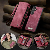 CaseMe Samsung Galaxy S26 Plus -kotelo 008 Series, irrotettava kuori, punainen