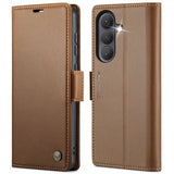 CaseMe Samsung Galaxy S26 Plus Kotelo 023 Series Ruskea