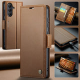 CaseMe Samsung Galaxy S26 Plus Kotelo 023 Series Ruskea