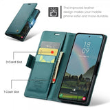 CaseMe Samsung Galaxy S26 Plus Kotelo 023 Series Vihreä