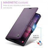 CaseMe Samsung Galaxy S26 Plus Kotelo 023 Series Violetti
