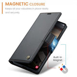 CaseMe Samsung Galaxy S26 Plus -kotelo 023 Series Musta