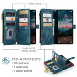 CaseMe Samsung Galaxy S26 Plus -suojakotelo, C30-sarja, sininen