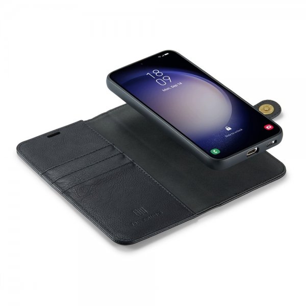 Dg.Ming Samsung Galaxy S26 Plus -kotelo irrotettavalla kuorella, musta