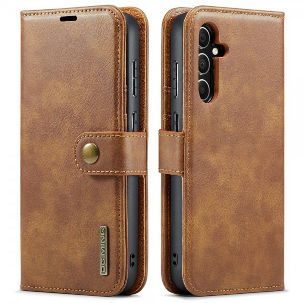 Dg.Ming Samsung Galaxy S26 Plus -kotelo irrotettavalla kuorella, ruskea