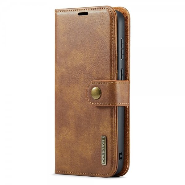 Dg.Ming Samsung Galaxy S26 Plus -kotelo irrotettavalla kuorella, ruskea