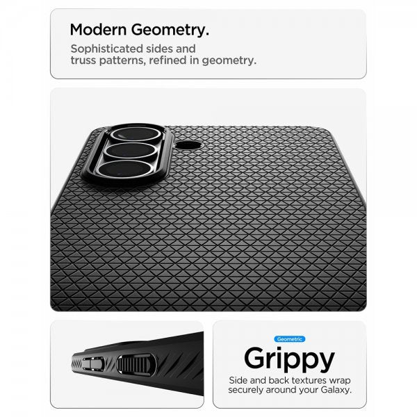Spigen Samsung Galaxy S26 Plus -kuori Liquid Air Matte Black