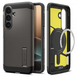 Spigen Samsung Galaxy S26 Plus Suojakuori Tough Armor MagFit Gunmetal