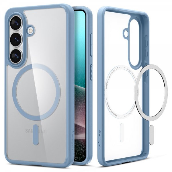 Spigen Samsung Galaxy S26 Plus -kuori Ultra Hybrid MagFit Light Blue