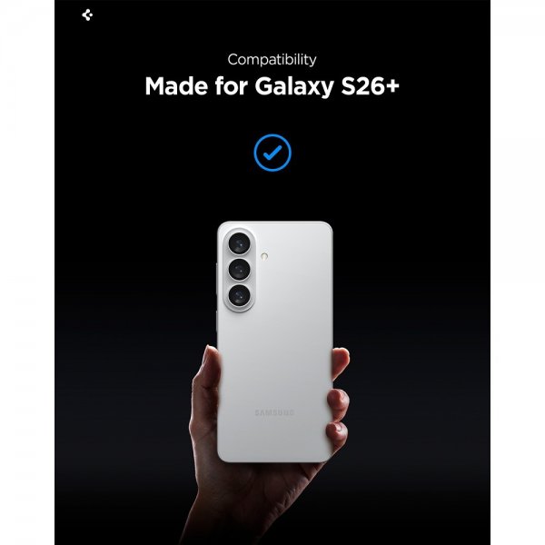 Spigen Samsung Galaxy S26 Plus -näytönsuoja GLAS.tR EZ Fit Pro 2-pakkaus