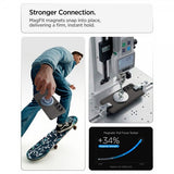 Spigen Samsung Galaxy S26 Kuori Liquid Air MagFit Marble Gray