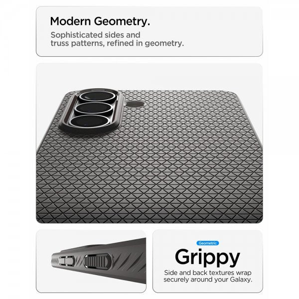 Spigen Samsung Galaxy S26 Kuori Liquid Air MagFit Marble Gray