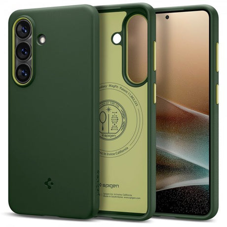 Spigen Samsung Galaxy S26 -suojakuori Nano Pop MagFit Avo Green