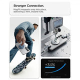 Spigen Samsung Galaxy S26 -suojakuori Ultra Hybrid MagFit Clear White