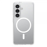 Spigen Samsung Galaxy S26 -suojakuori Ultra Hybrid MagFit Clear White