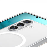 Spigen Samsung Galaxy S26 -suojakuori Ultra Hybrid MagFit Clear White