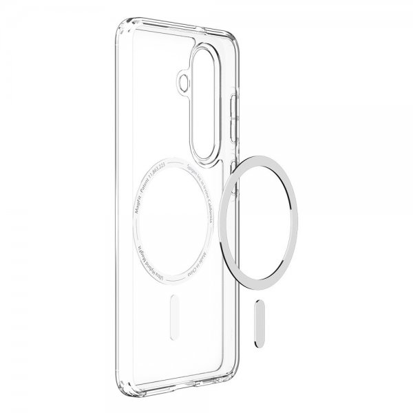 Spigen Samsung Galaxy S26 -suojakuori Ultra Hybrid MagFit Clear White