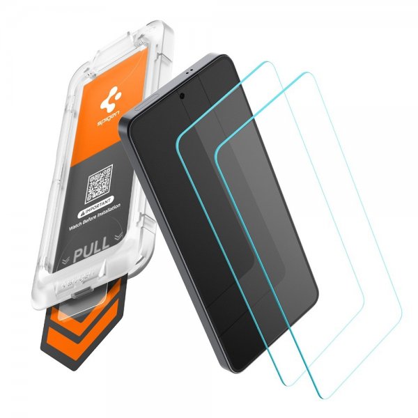 Spigen Samsung Galaxy S26 -näytönsuoja GLAS.tR EZ Fit Pro 2 kpl