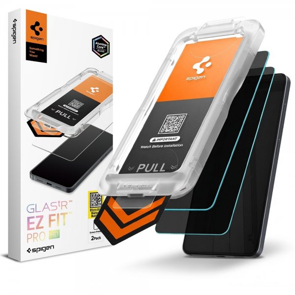 Spigen Samsung Galaxy S26 -näytönsuoja GLAS.tR EZ Fit Pro Privacy 2 kpl