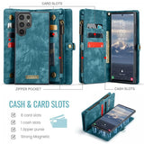 CaseMe Samsung Galaxy S26 Ultra -kotelo 008-sarja, irrotettava kuori, sininen