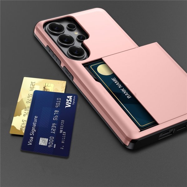 Samsung Galaxy S26 Ultra Kuori Korttipaikalla Musta