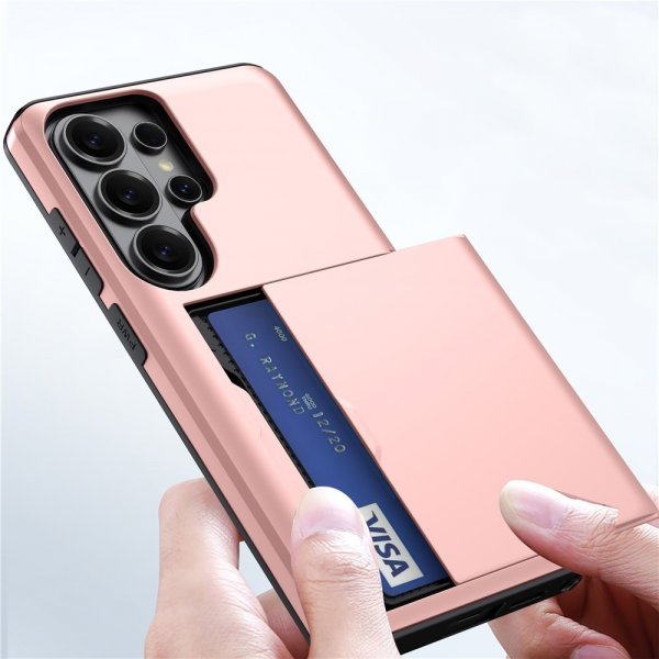 Samsung Galaxy S26 Ultra Kuori Korttipaikalla Musta