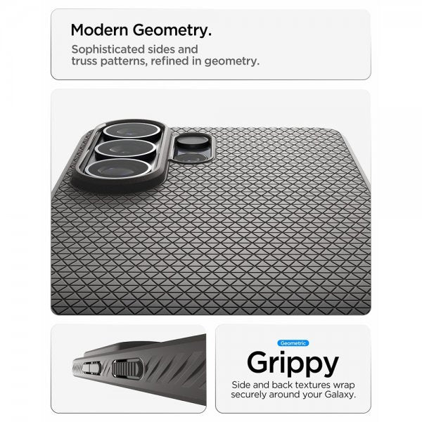 Spigen Samsung Galaxy S26 Ultra -kuori Liquid Air MagFit Marble Gray