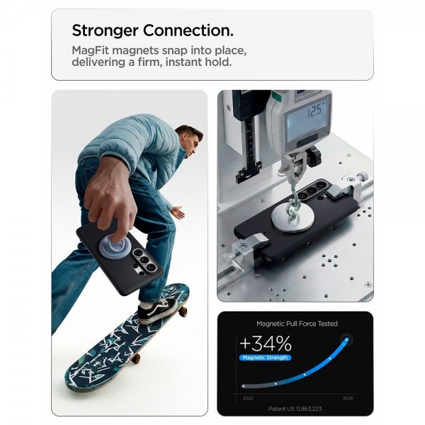 Spigen Samsung Galaxy S26 Ultra Kuori Nano Pop MagFit Black Sesame