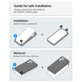 Spigen Samsung Galaxy S26 Ultra -suojakuori Optik Armor vaaleansininen