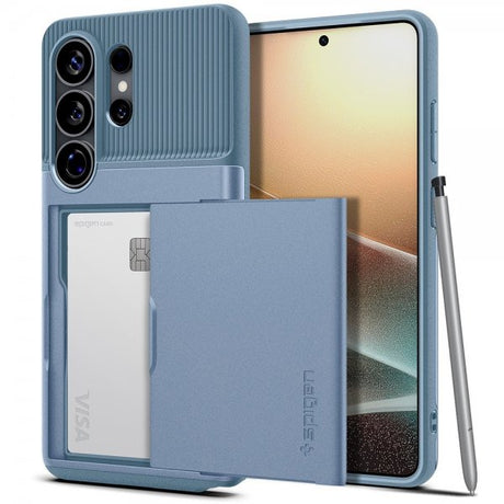 Spigen Samsung Galaxy S26 Ultra Kuori Slim Armor CS Vaaleansininen