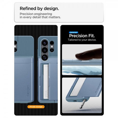 Spigen Samsung Galaxy S26 Ultra Kuori Slim Armor CS Vaaleansininen