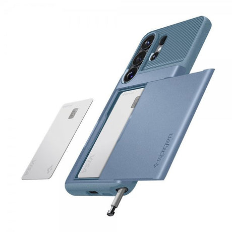 Spigen Samsung Galaxy S26 Ultra Kuori Slim Armor CS Vaaleansininen