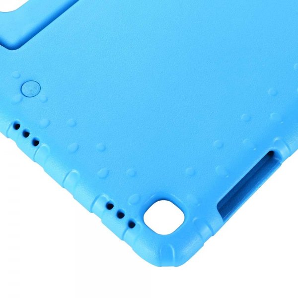 Samsung Galaxy Tab A7 -suojakuori kahvalla, sininen