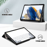Samsung Galaxy Tab A9 Plus Suojakotelo Trifold Musta