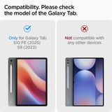 Spigen Samsung Galaxy Tab S10 FE -kotelo Ultra Hybrid Pro, musta