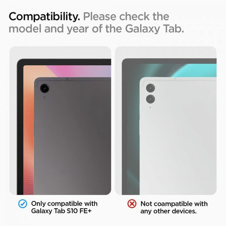 Spigen Samsung Galaxy Tab S10 FE Plus -kotelo, Rugged Armor Pro, mattamusta