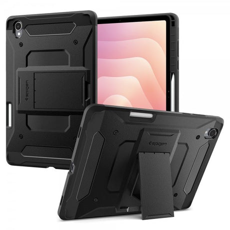 Spigen Samsung Galaxy Tab S11 Suojakuori Tough Armor Pro Musta
